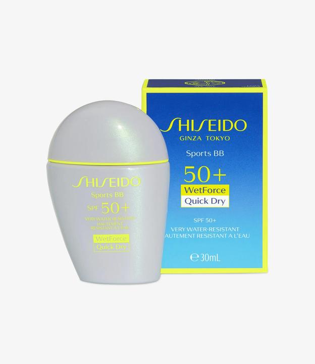 Actual product image Shiseido Sports BB Fluid SPF50+ (Medium Fluid)