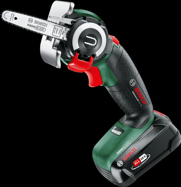 Bosch Home & Garden AdvancedCut 18 with battery (Battery chain saw)