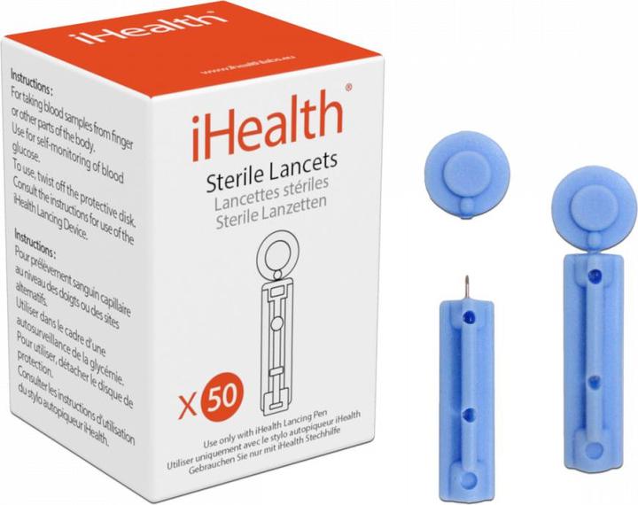 Actual product image iHealth Box with 50 lancets for BG5 (Lancets)