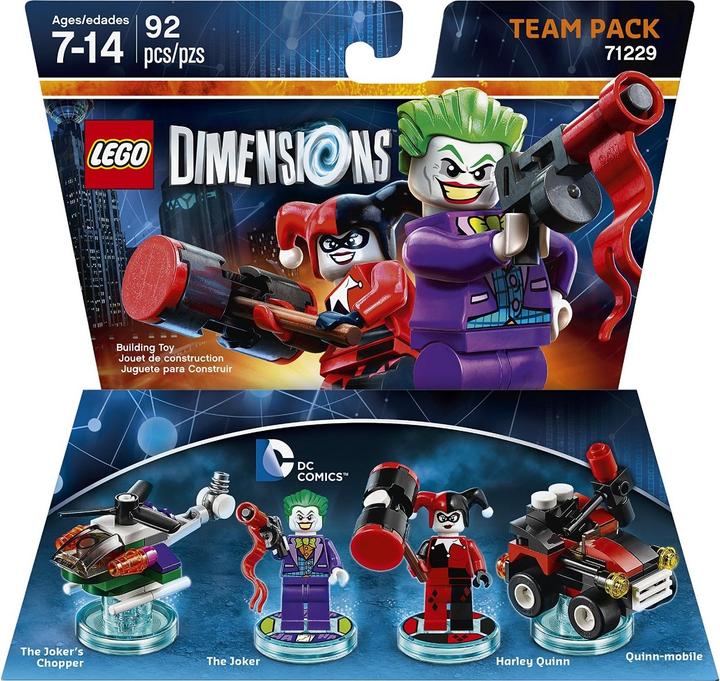 Produktbild LEGO Dimensions Joker Harley Team Pack (LEGO Dimensions)