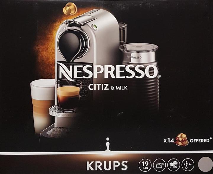 Actual product image Krups Nespresso CitiZ & Milk (NESPRESSO Original)