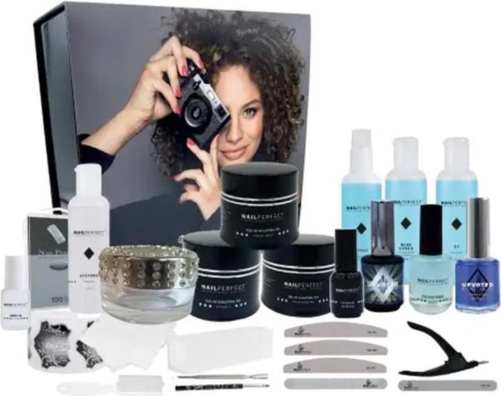 Produktbild Nail Perfect Nagel perfekt - LED/UV - Skulpting -Gel - Stundent -Kit