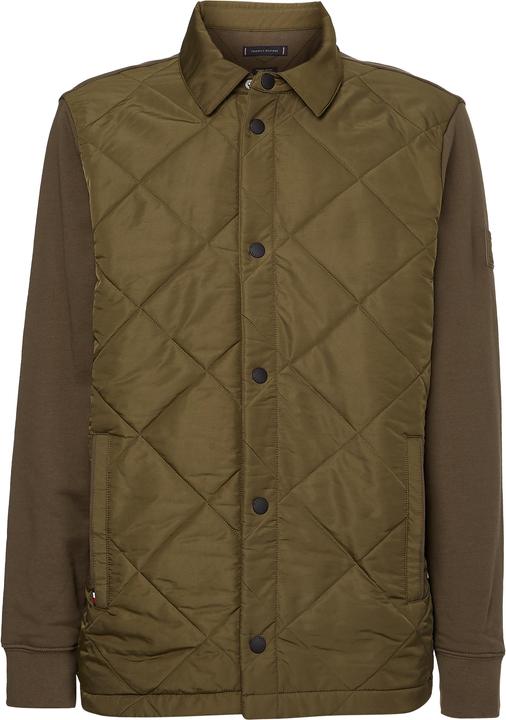Tommy Hilfiger Mix Media Quilted Coach Jacket