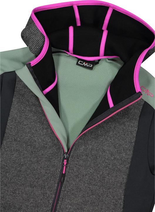 Immagine prodotto CMP Campagnolo CMP Wooltech Hood Fleecejacke Mineral Damen (36)