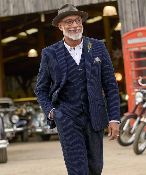 Immagine prodotto Joe Browns Pinstripe Seersucker Suit Blazer (52)