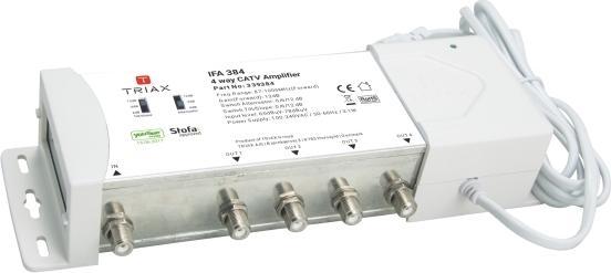 Produktbild Triax IFA 384 Verstärker, 4 Ausgänge, YouSee Ready und Stofa Approved (Verstärker)