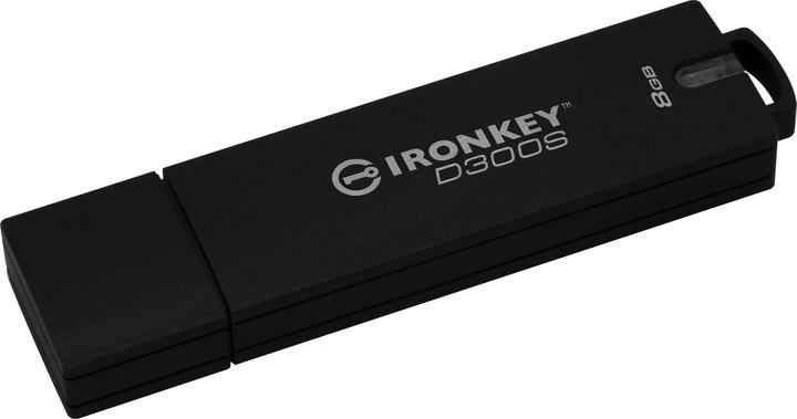Produktbild Kingston D300S AES 256 XTS Encrypted USB Driv (8 GB, USB-A)