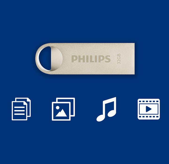 Produktbild Philips Moon Edition 2.0 (32 GB, USB-A, USB 2.0)