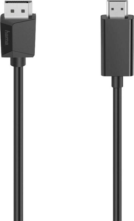 Produktbild Hama DisplayPort — HDMI (Typ A) (1.50 m, HDMI, DisplayPort)
