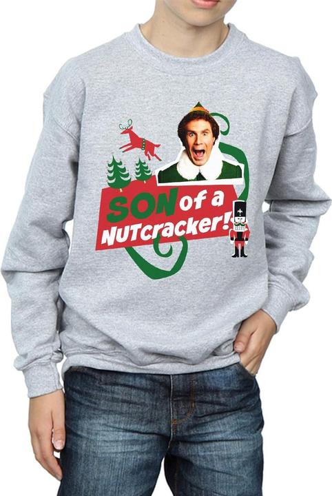 Actual product image Elf Boys Son Of A Nutcracker Sweatshirt (128)