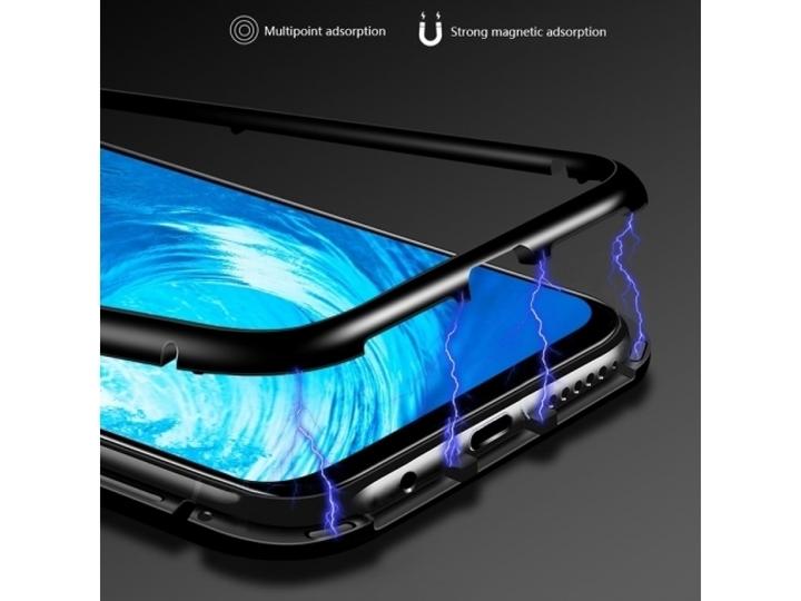 Image du produit G-Case Étui Samsung Galaxy A7 2018 Aluminium Magnetic Glass Case (Samsung Galaxy A7 (2018))