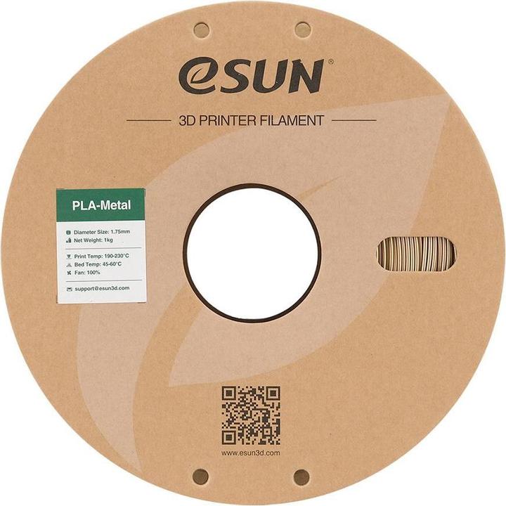 Image du produit eSUN Filament ePLA-Metal Bronze 1.75mm 1Kg (PLA, 1.75 mm, 1000 g, Or)