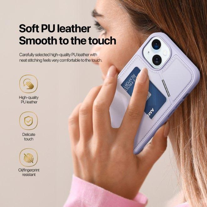 Immagine prodotto Dux Ducis Custodia rigida in PC e TPU della serie Rafi II Mag (Apple iPhone 15)