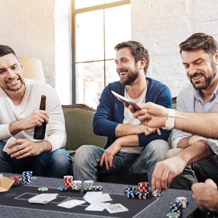 Actual product image Relaxdays Poker mat