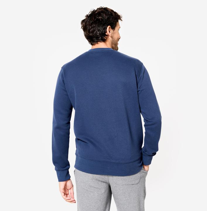 Produktbild Domyos Sweatshirt Herren warm Baumwolle - dunkelblau (S)