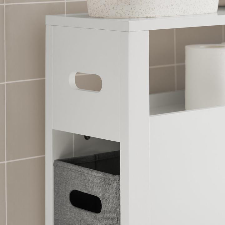 Produktbild SoBuy Nischenregal mit 2 Körben (20 x 70 x 60 cm)