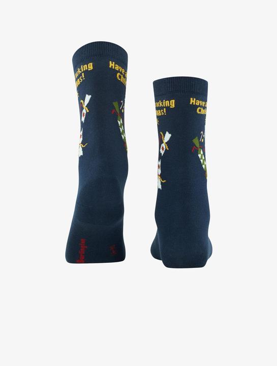 Actual product image Burlington Socken "X-Mas Cracker" marine (36 - 41)