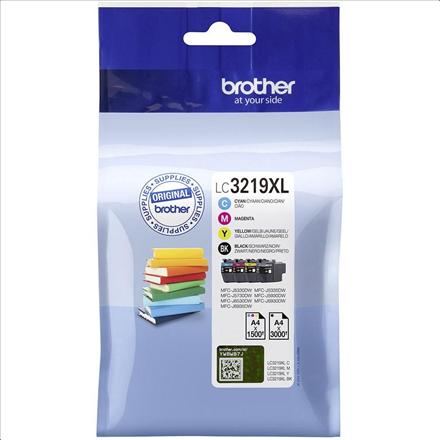 Produktbild Brother LC-3219XL Value Pack (BK, Color)