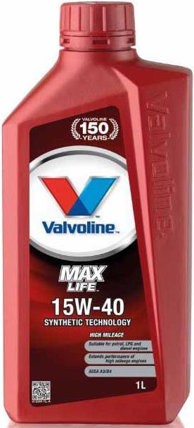 Actual product image Valvoline Maxlife (1 l, SAE 15W-40)