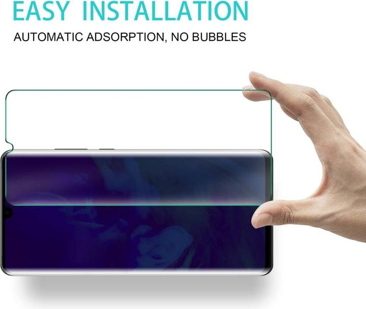 Produktbild Screenguard Huawei P30 Panzerglas Schutzfolie Case Friendly Design (1 Stück, Huawei P30)