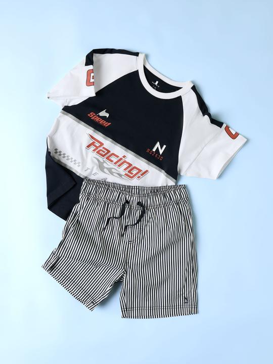 Actual product image Name it Bestickte Badeshorts (146)
