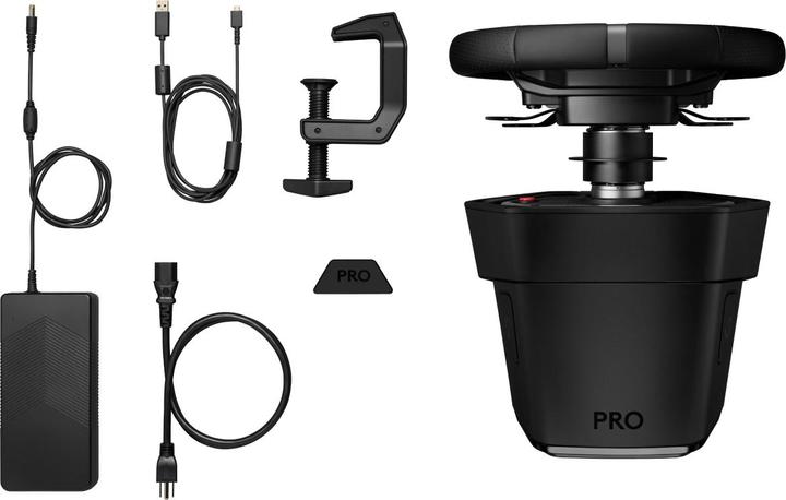 Immagine prodotto Logitech Volante da corsa G PRO - NERO - PLUGE -EMEA (PC, Xbox Serie S, Xbox Series X, Xbox One S)