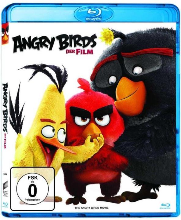 Angry Birds - Il film (Blu-ray, 2016, Tedesco, Turco, Polacco, Hindi, Italiano, Inglese)