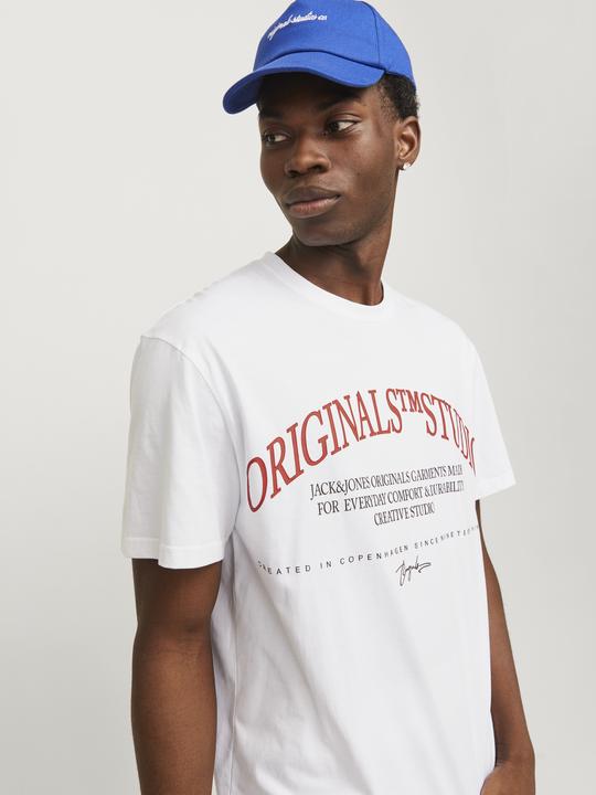 Produktbild Jack & Jones Gedruckt Rundhalsausschnitt T-shirt T-shirt (S)