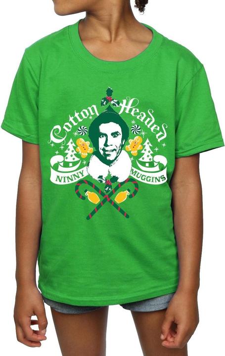 Immagine prodotto Elf Cotton Headed Ninny Muggins Maglietta Ragazze (140, 146)