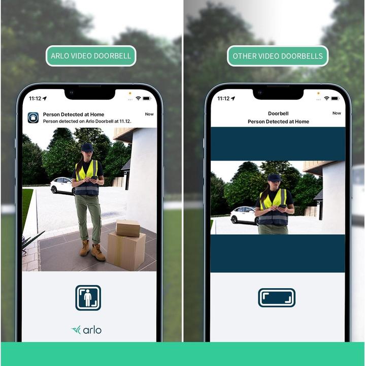 Immagine prodotto Arlo Video Doorbell 2K (WiFi)