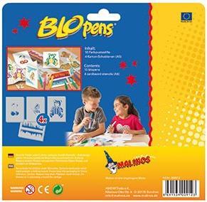 Produktbild Malinos Blopens Airbrush Stifte Cool (Mehrfarbig, 10 x)