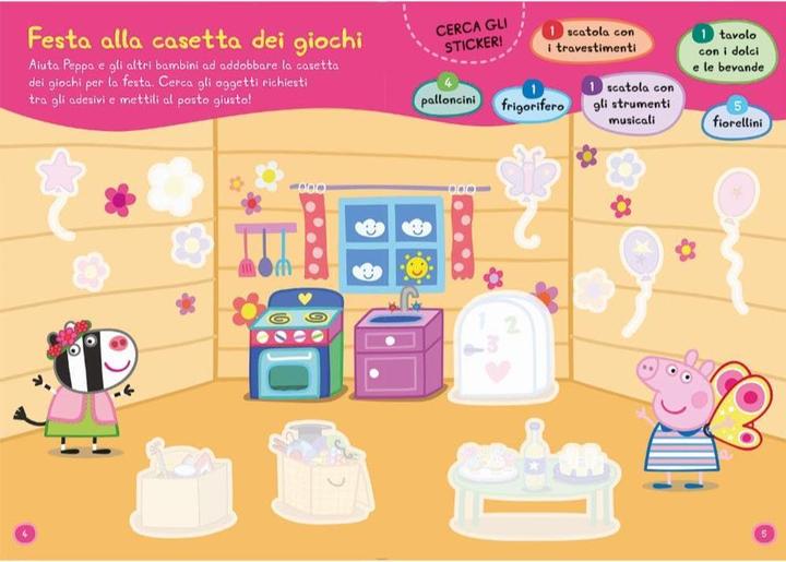 Actual product image Festeggia con Peppa (Italian, Giunti Editore, Illustrated Edition (2 October 2024))
