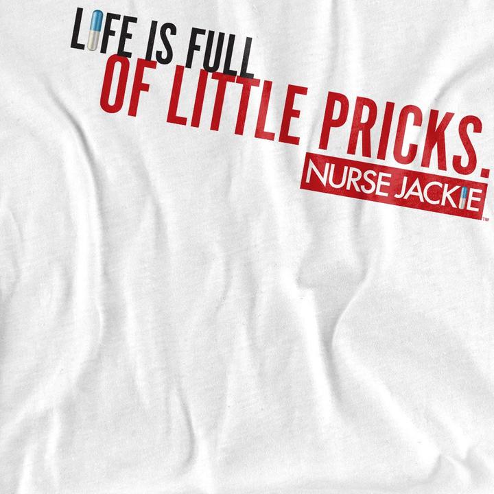 Immagine prodotto Nurse Jackie Life Is Full Maglietta Adulto Unisex (L)