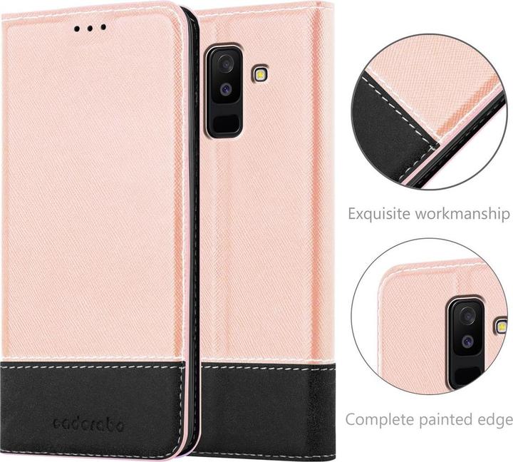Actual product image Cadorabo X-Wallet faux leather suit cover (Samsung Galaxy A6+)