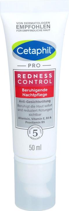Immagine prodotto Cetaphil Pro RednessControl Trattamento Notte Lenitivo, 50 ml Crema (50 ml, Crema notte)