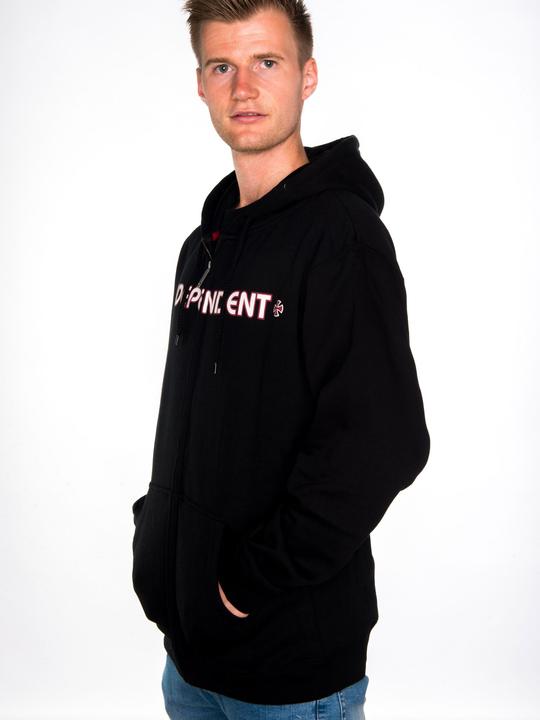 Immagine prodotto Independent Felpa con cappuccio Bar Cross Zip (S)