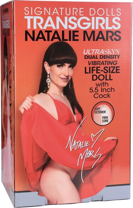 Actual product image Doc Johnson TransGirl Natalie Mars - Flesh