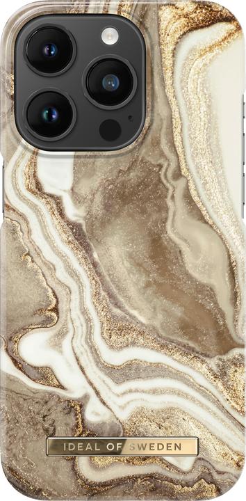 Productafbeelding iDeal Of Sweden Ontwerper overtrek Golden Sand Marble (Apple iPhone 14 Pro)