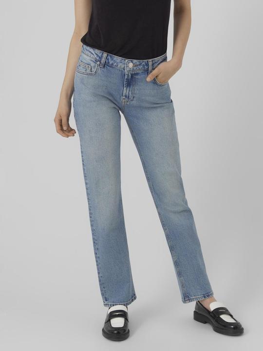 Vero Moda VMCAMERON Niedrige Taille Gerade geschnitten Jeans Straight-Fit (29)
