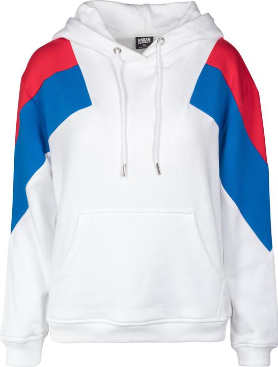 Urban Classics Ladies Oversize 3-Tone Block Hoody (XXL)