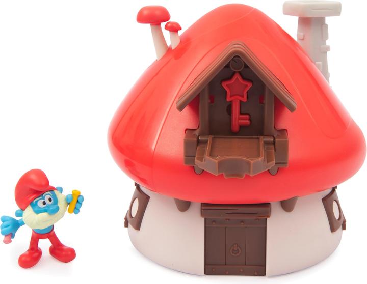 Actual product image Nobrand Smurfs Playset Magic Key Papa Smurf