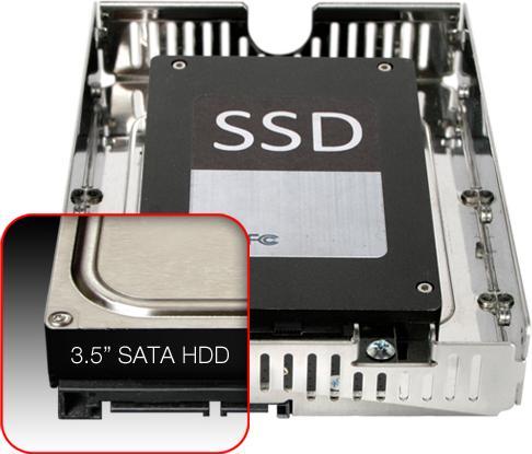 Actual product image Icy Dock EZConvert Air Lite MB482SP-3B