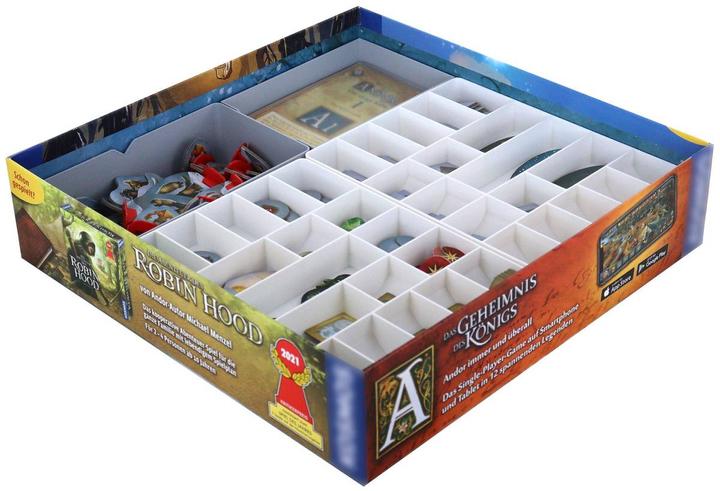 Image du produit Feldherr Organizer Insert für Die Legenden von Andor: Die ewige Kälte - Brettspi (Matières plastiques)