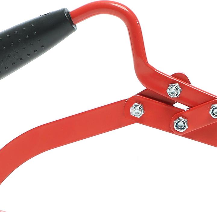 Image du produit XPOtool Pince Lève-bûches manuelle jusqu’à 75kg Aide de chargement pour Bois rond Ø19cm max. Poignée (340 mm)