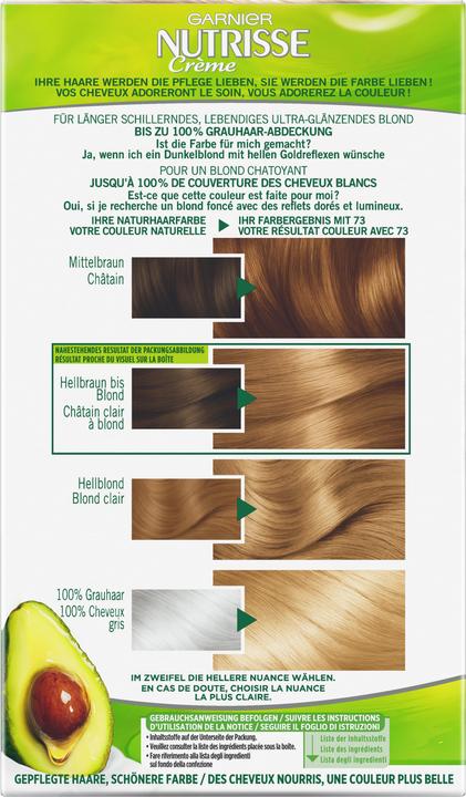 Produktbild Garnier Nutrisse Classic (73 Goldblond)