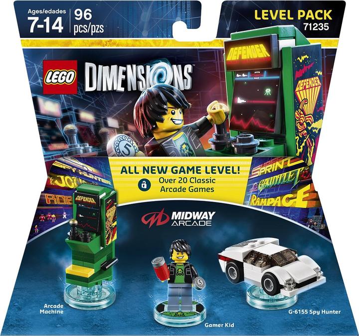 Produktbild LEGO Dimensions Midway Arcade Level Pack (71235, LEGO DC, LEGO Dimensions)