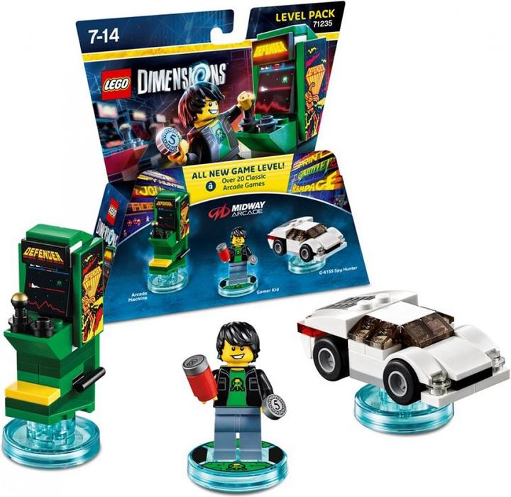 Produktbild LEGO Dimensions Midway Arcade Level Pack (71235, LEGO DC, LEGO Dimensions)