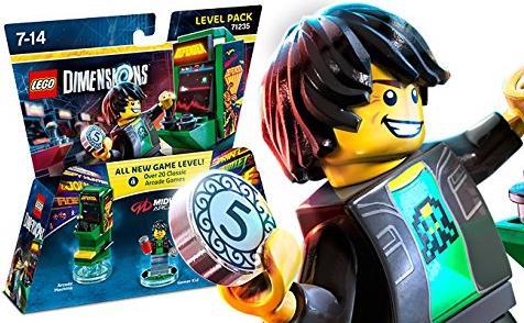 Produktbild LEGO Dimensions Midway Arcade Level Pack (71235, LEGO DC, LEGO Dimensions)