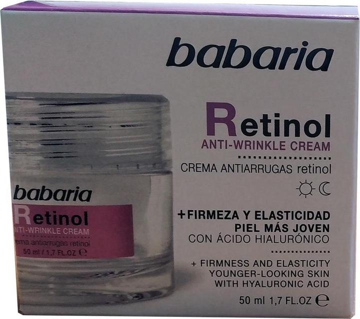 Babaria Crema Facial Antiarrugas Retinol 50 ml (Körpercreme, 50 ml)