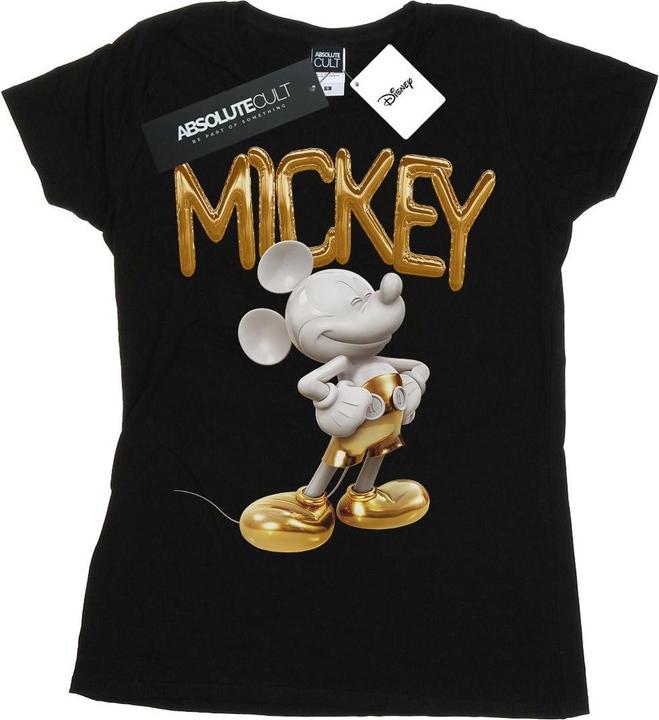 Disney Mickey Mouse Gold Statue TShirt (XXL)